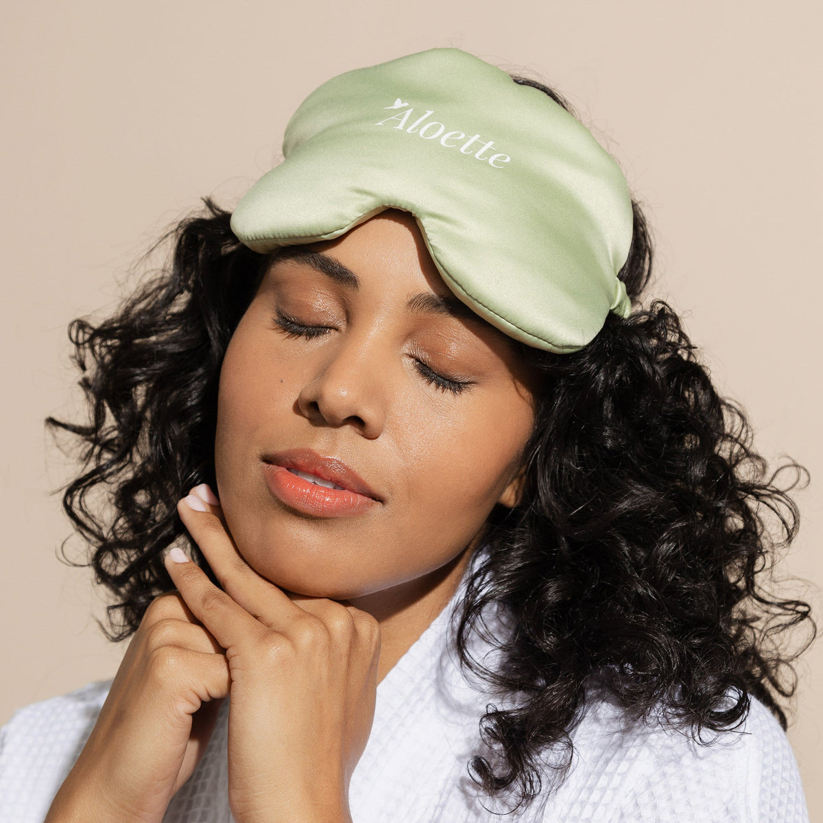 Weighted Eye Mask