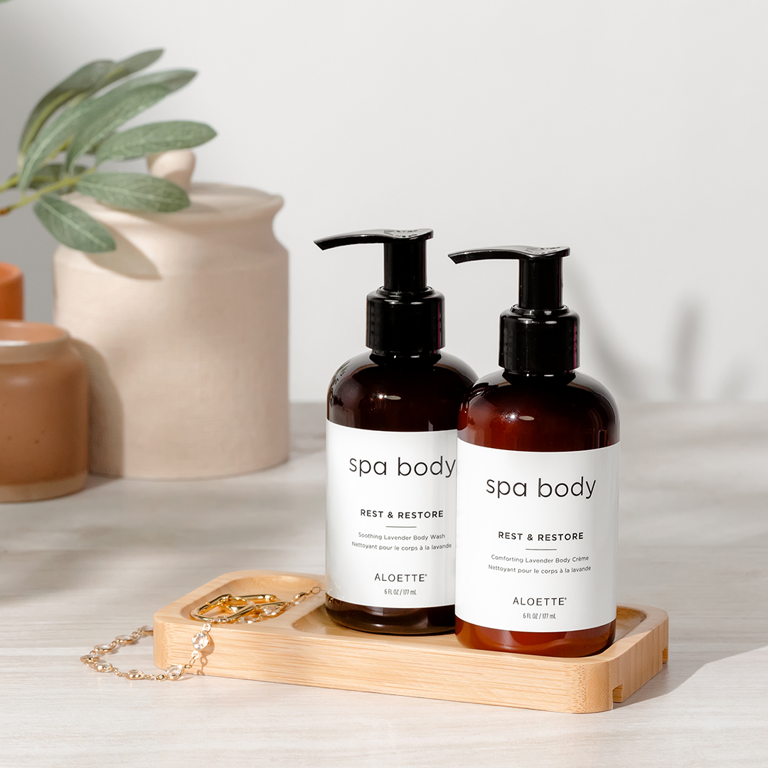 Introducing Our Rest Restore Body Care Line Aloette