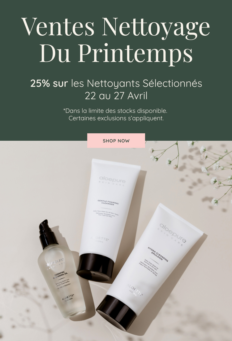 ALO Spring Cleaning Sale Launch Banner Mobile FR