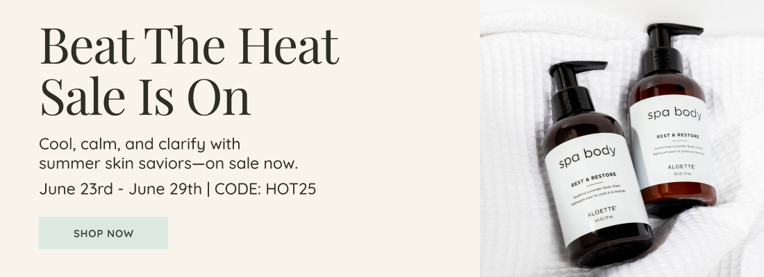 ALO Beat The Heat Sale Launch Banner Desktop ENG