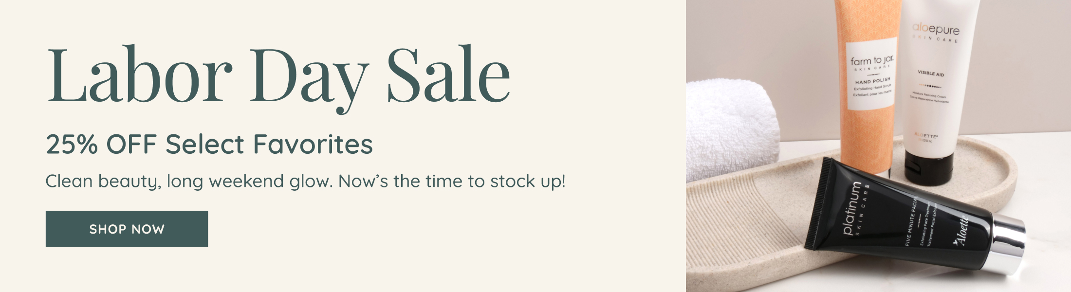 ALO Labor Day Sale Banner Desktop ENG
