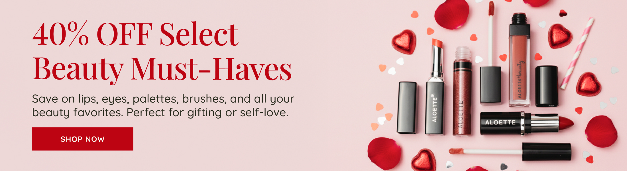 ALO Galentines Sale Banner Desktop ENG