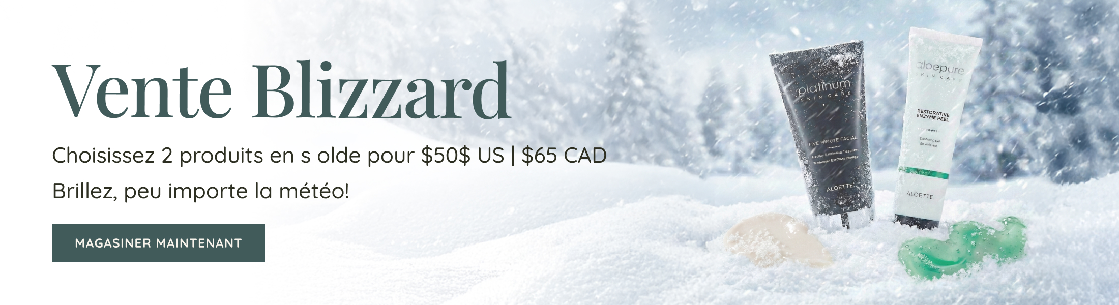 ALO Snowmageddon Sale Banner Desktop FR