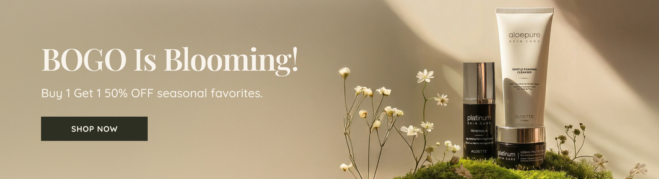 Spring BOGO Campaign Banner Desktop ENG