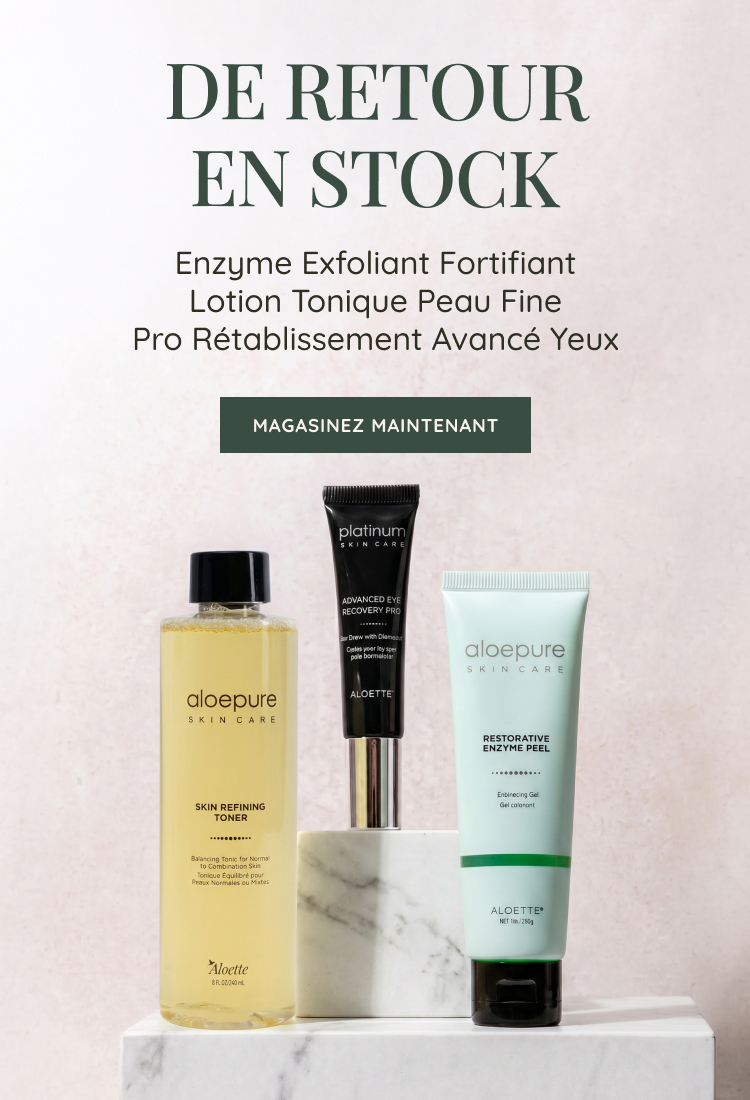 BIS Campaign 1 Mobile Banner Enzyme Peel, Skin Refining Toner, and Advanced Eye Recovery Pro FR