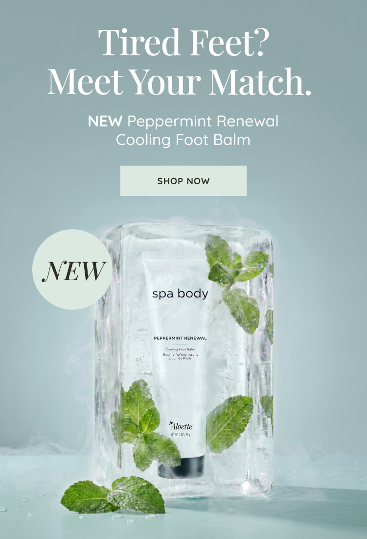 Peppermint Foot Balm Launch Mobile Banner ENG