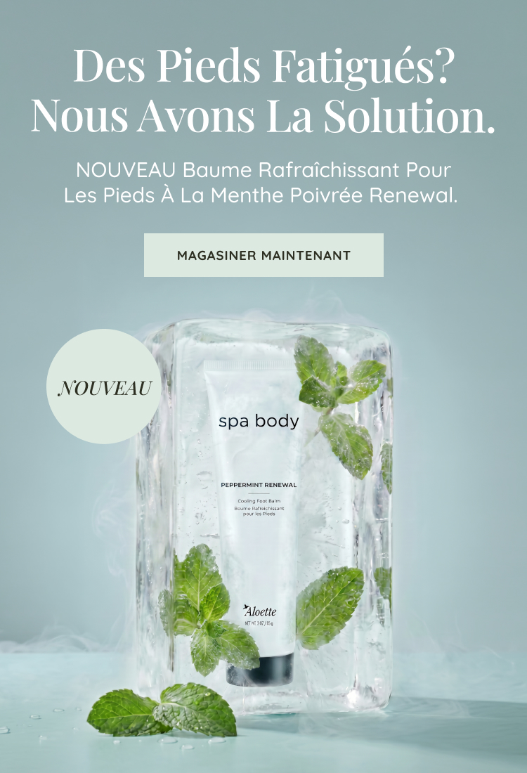 Peppermint Foot Balm Launch Mobile Banner FR