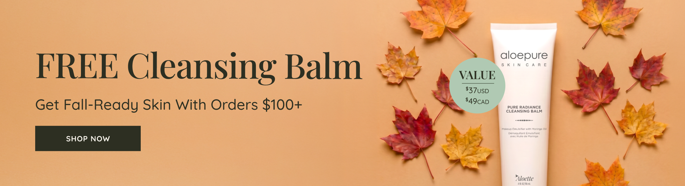 Fall Ready Skin Deal Banner Desktop ENG